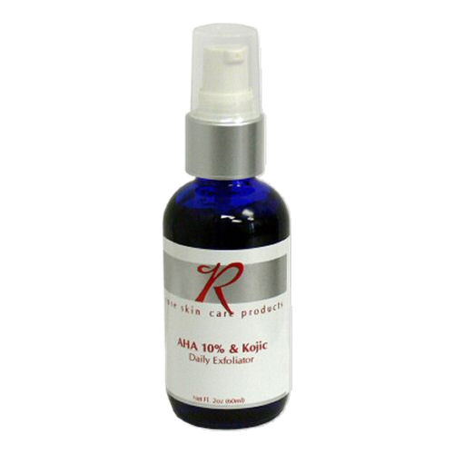 Rose Skin Care AHA 10% with Kojic on white background