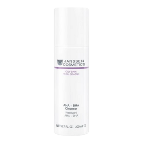 Janssen Cosmetics AHA + BHA Cleanser, 200ml/6.76 fl oz