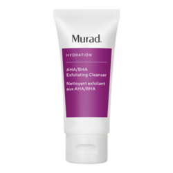 AHA/BHA Exfoliating Cleanser on white background