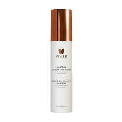 AHA/BHA Exfoliating Cream on white background