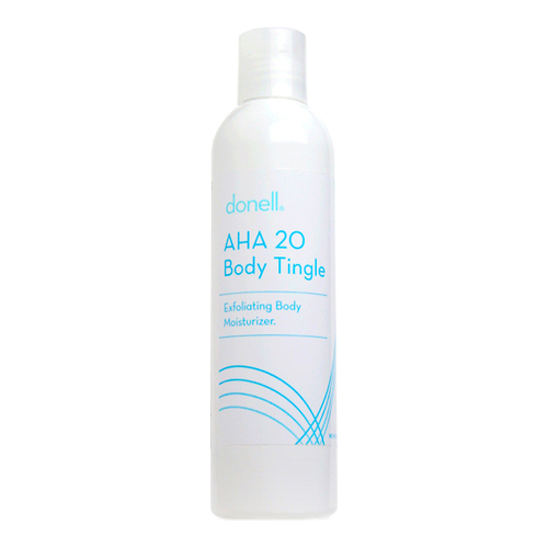 Donell AHA Body Tingle on white background