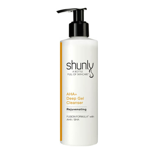 Shunly Skin Care AHA + Deep Gel Cleanser (Oil-Free), 240ml/8 fl oz