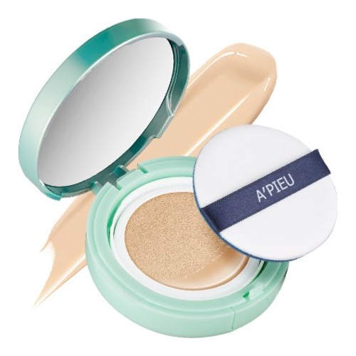 APIEU AIR-FIT Cushion Pposong SPF50+/PA+++ (No.21) on white background