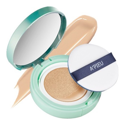 APIEU AIR-FIT Cushion Pposong SPF50+/PA+++ (No.21) on white background