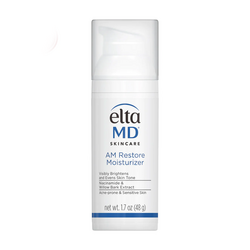 AM Restore Moisturizer on white background