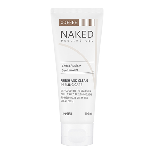 APIEU Naked Peeling Gel - Coffee on white background