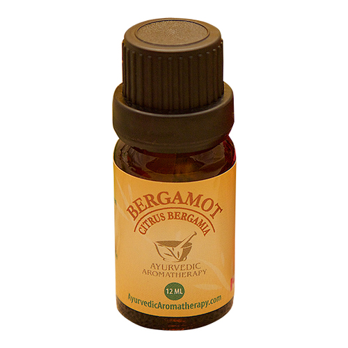 Ayurvedic Aromatherapy Bergamot Essential Oil, 12ml/0.4 fl oz