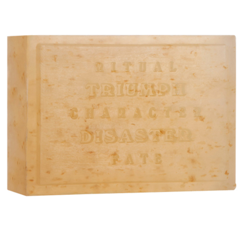 Triumph and Disaster A+R Soap Bar on white background