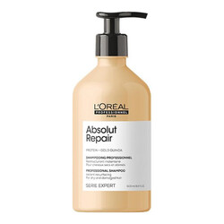 Absolut Repair Gold Shampoo on white background