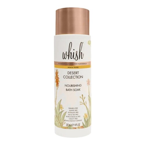 Whish Acacia Honey Nourishing Bath Soak on white background