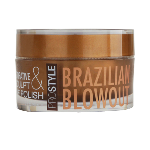 Brazilian Blowout Acai Restorative Sculpt and Define Polish on white background