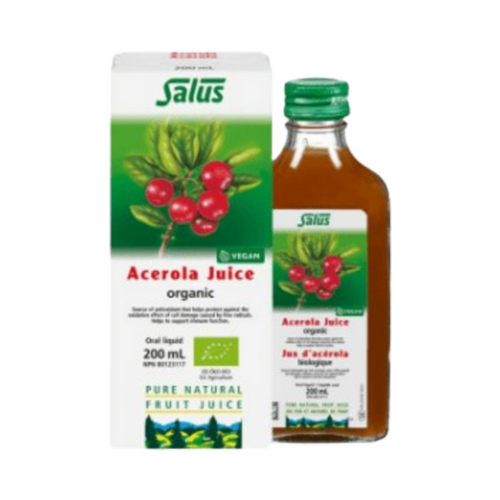Salus Acerola Juice, 200ml/6.76 fl oz Salus Acerola Juice on white background