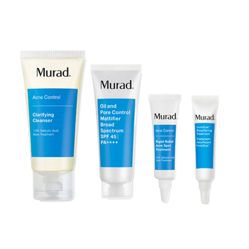 Murad Acne Control 30-Day Trial Kit on white background