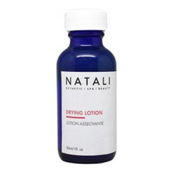 Acne Drying Lotion on white background