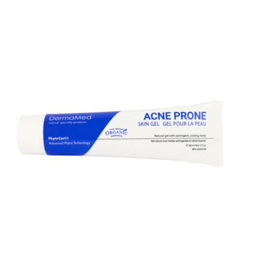 DermaMed Acne Prone Skin Gel on white background