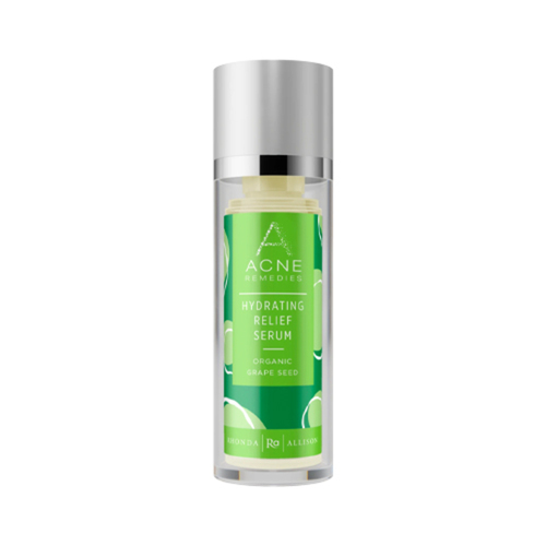 Rhonda Allison Acne Remedies Hydrating Relief Serum on white background