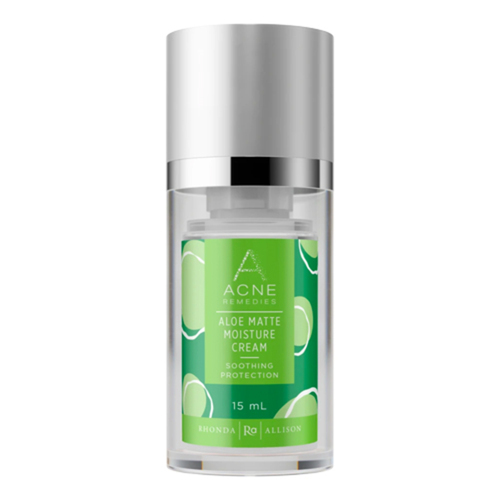 Rhonda Allison Acne Remedies Aloe Matte Moisture Cream on white background