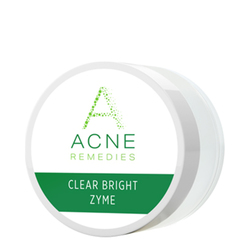 Acne Remedies Clear Bright Zyme on white background