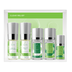Acne Remedies Clear Relief Travel Kit on white background