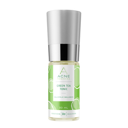Acne Remedies Green Tea Tonic on white background