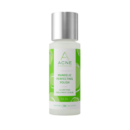 Rhonda Allison Acne Remedies Mandelic Perfecting Polish on white background