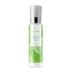 Acne Remedies Mandelic Purifying Tonic on white background