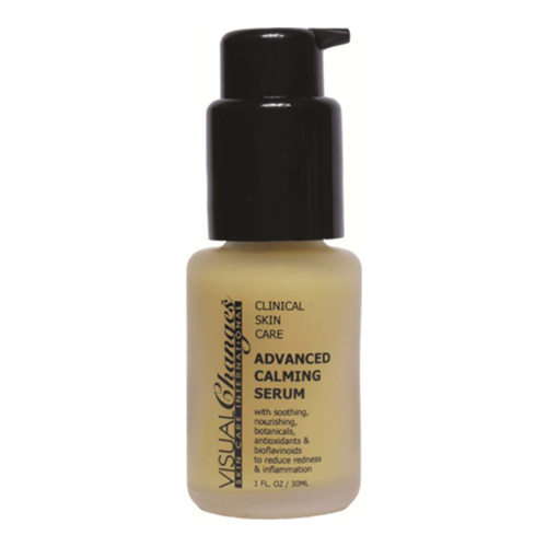 Visual Changes Advanced Calming Serum on white background