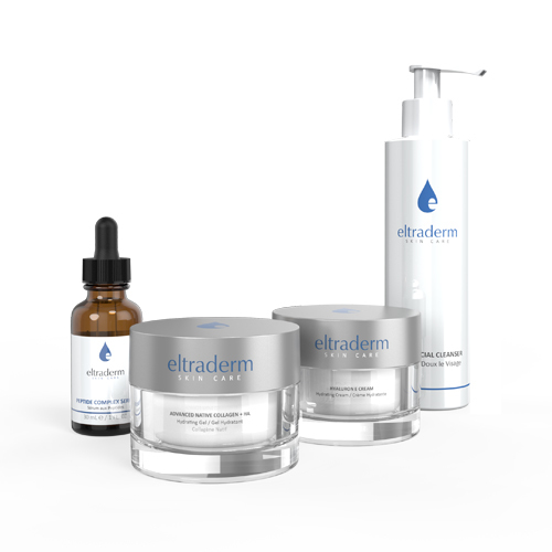 Eltraderm Advanced Skin Care Kit on white background