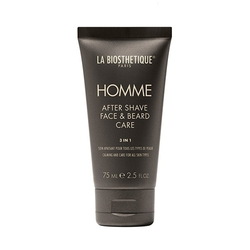 Homme After Shave - Face and Beard Care (3 in 1) on white background