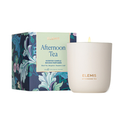 Afternoon Tea Candle on white background