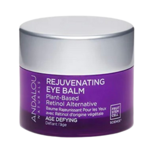 Andalou Naturals Age Defying Rejuvenating Plant-Based Retinol Alternative Eye Balm, 13g/0.46 oz Andalou Naturals Age Defying Rejuvenating Plant-Based Retinol Alternative Eye Balm on white background