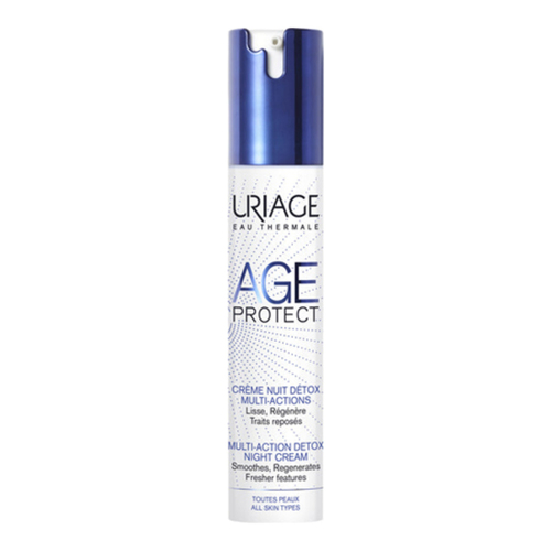 Uriage  Age Protect Multi-Action Detox Night Cream on white background