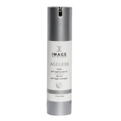 Ageless Total Anti-Aging Serum with VT on white background