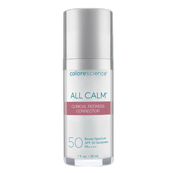 All Calm Clinical Redness Corrector SPF 50 on white background