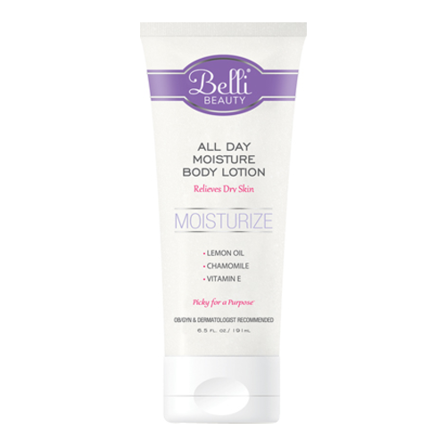 Belli All Day Moisture Body Lotion on white background