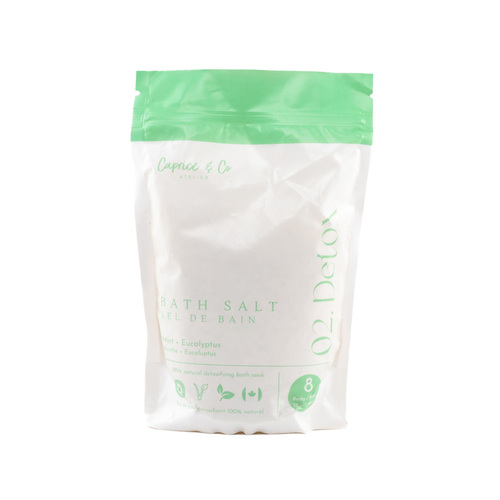 Caprice & Co. All Natural Bath Salts - Detox on white background