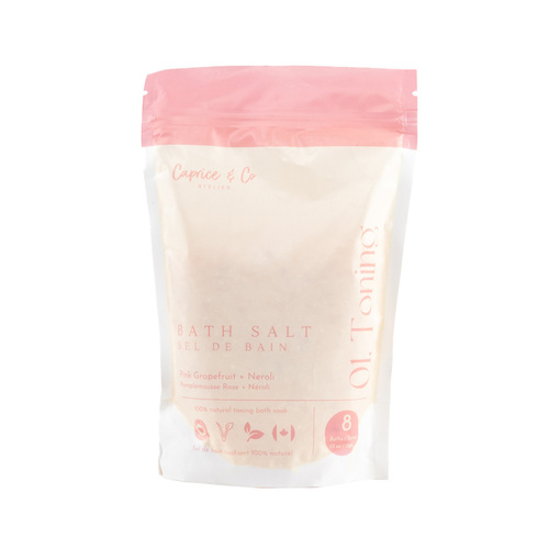 Caprice & Co. All Natural Bath Salts - Energize on white background