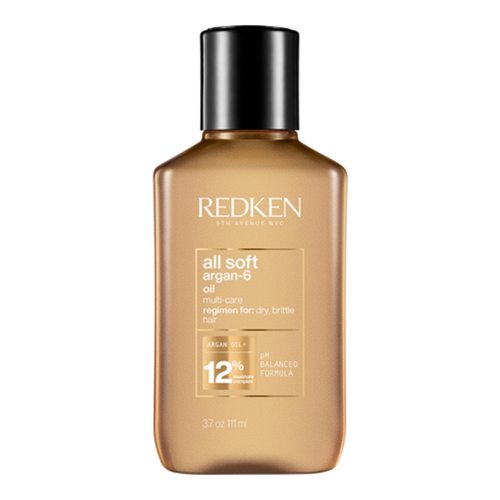 Redken All Soft Argan-6 Hair Oil, 111ml/3.7 fl oz