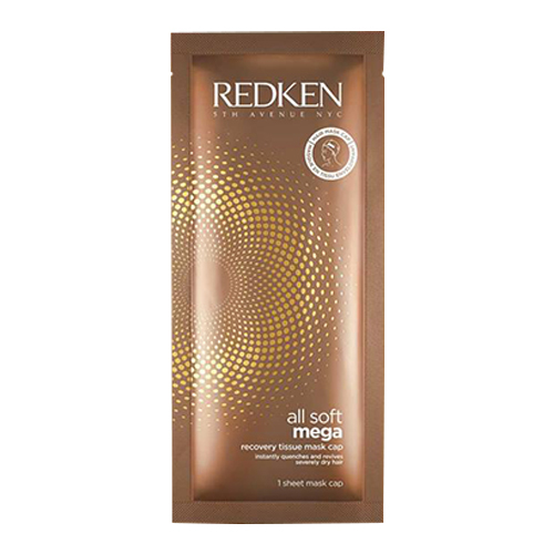 Redken All Soft Mega Recovery Tissue Mask Cap - 10 pieces, 1 set