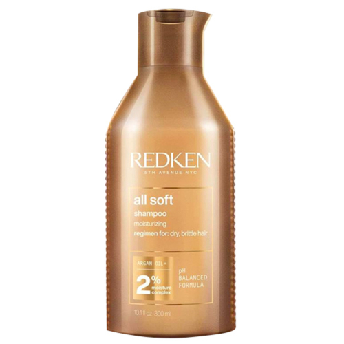 Redken All Soft Shampoo, 300ml/10.1 fl oz