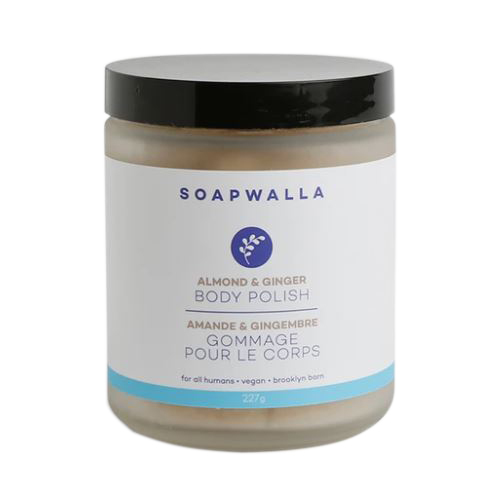 Soapwalla Almond and Ginger Body Polish, 227g/8 oz