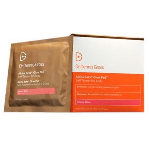 Dr Dennis Gross Alpha Beta Glow Pad for Body on white background