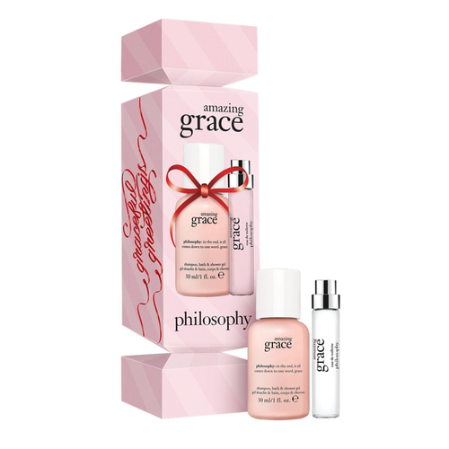 Philosophy Amazing Grace EDT Stocking Stuffer Duo on white background
