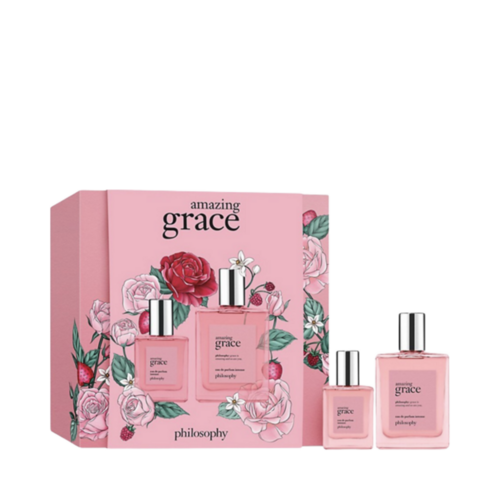 Philosophy Amazing Grace Intense 2 Piece on white background