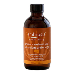 Aromatic Wellness Soak Ylang Ylang and Orange on white background