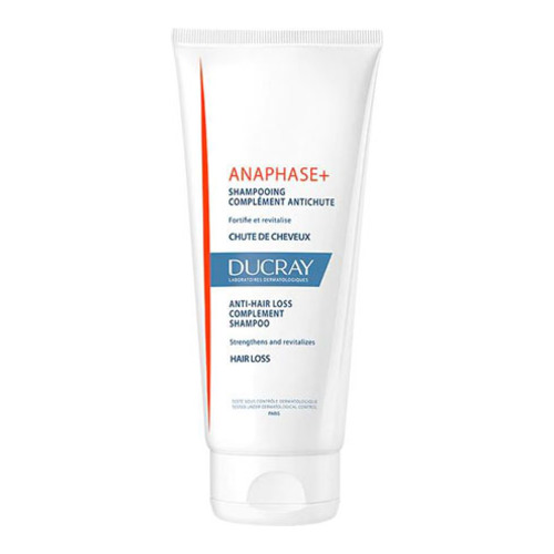 Ducray Anaphase+ Shampoo on white background