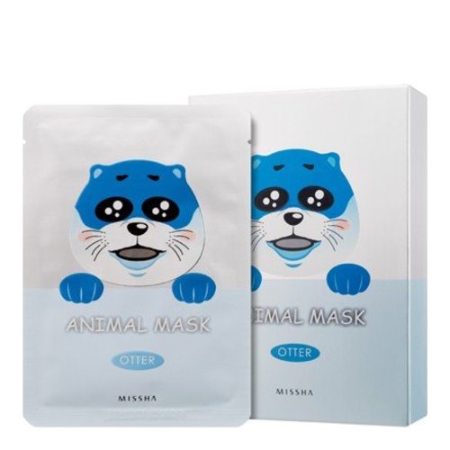 MISSHA Animal Mask Set - Fox on white background