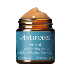Anoint H2O De-Puffing Eye Gel on white background