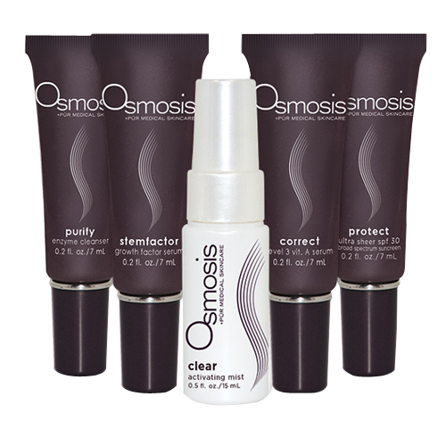 Osmosis Professional Anti-Aging Travel Kit on white background