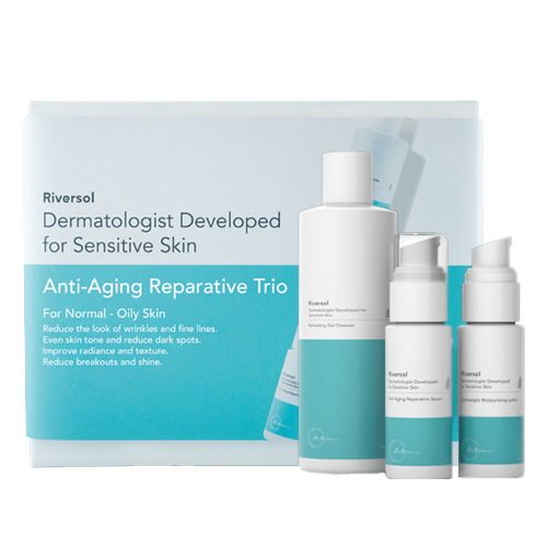 Riversol Anti-Aging Trio - Normal to Oily Skin, 1 set